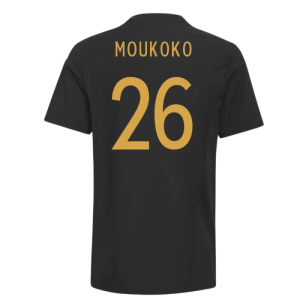 2022-2023 Germany Core Tee (Black) - Kids (Moukoko 26)
