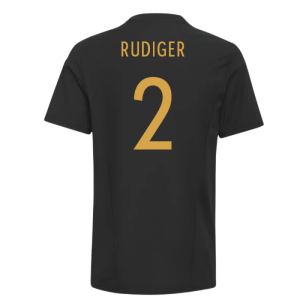 2022-2023 Germany Core Tee (Black) - Kids (Rudiger 2)