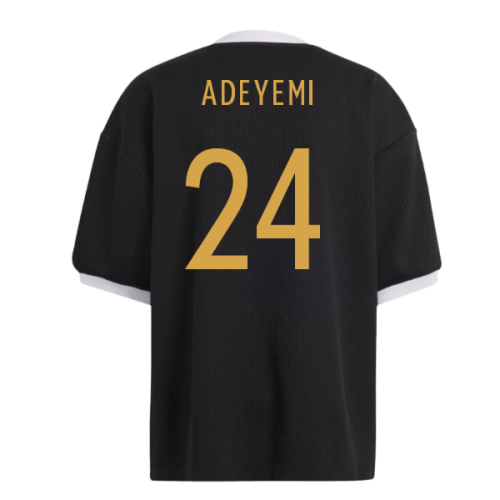 2022-2023 Germany Icon 34 Jersey (Black) (Adeyemi 24)