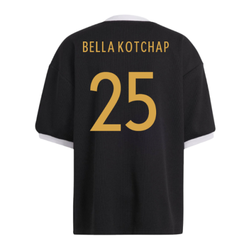 2022-2023 Germany Icon 34 Jersey (Black) (Bella Kotchap 25)