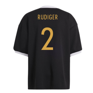 2022-2023 Germany Icon 34 Jersey (Black) (Rudiger 2)