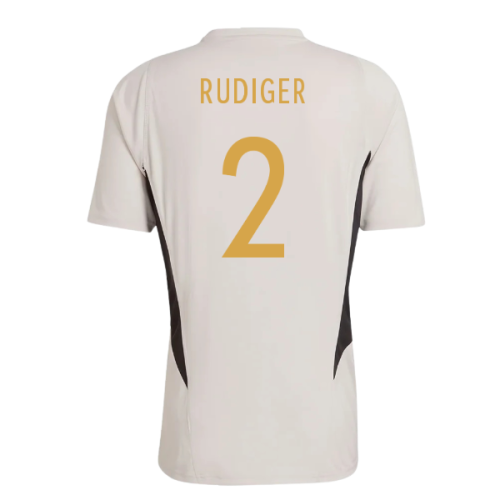 2022-2023 Germany Training Jersey (Alumina) (Rudiger 2)