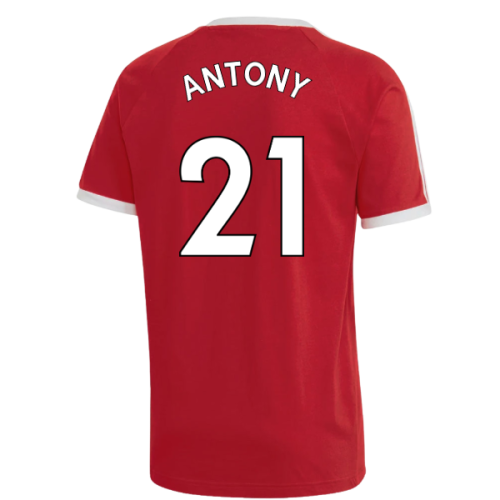 2022-2023 Man Utd 3S DNA Tee (Red) (ANTONY 21)