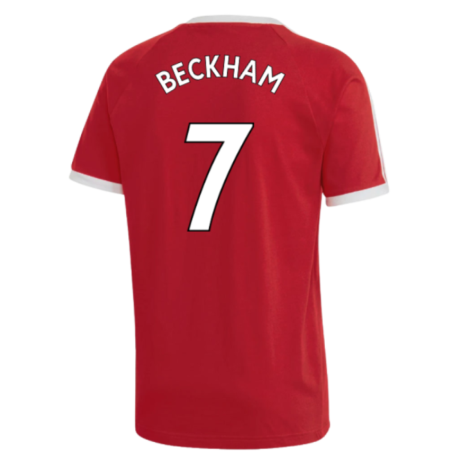 2022-2023 Man Utd 3S DNA Tee (Red) (BECKHAM 7)
