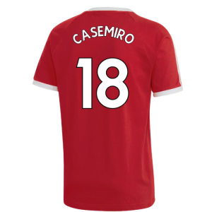 2022-2023 Man Utd 3S DNA Tee (Red) (CASEMIRO 18)