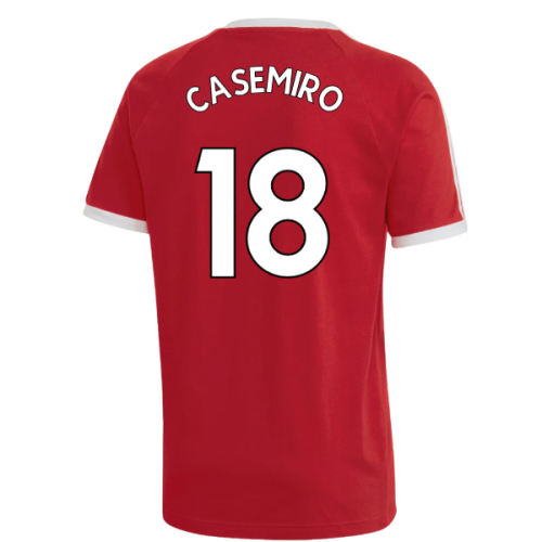 2022-2023 Man Utd 3S DNA Tee (Red) (CASEMIRO 18)