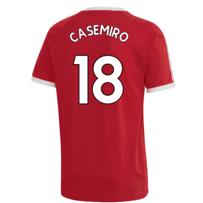 2022-2023 Man Utd 3S DNA Tee (Red) (CASEMIRO 18)