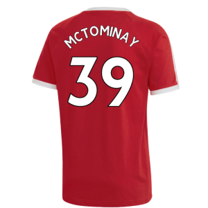 2022-2023 Man Utd 3S DNA Tee (Red) (McTOMINAY 39)