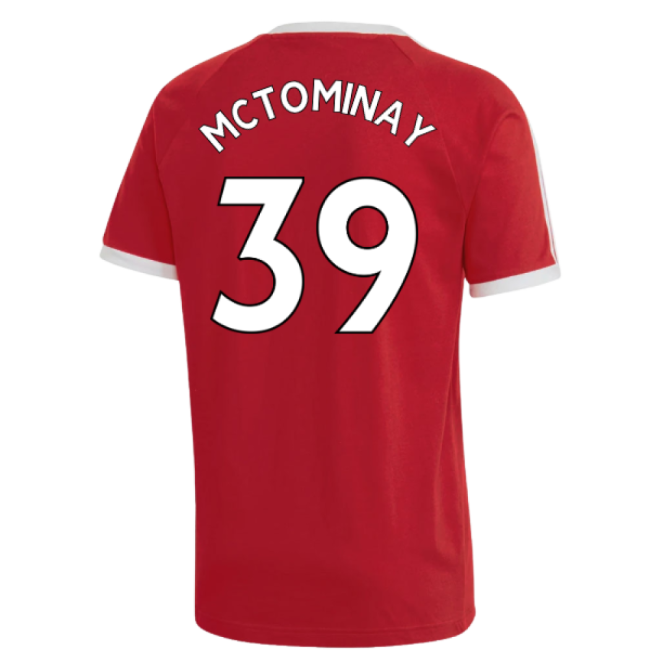2022-2023 Man Utd 3S DNA Tee (Red) (McTOMINAY 39)
