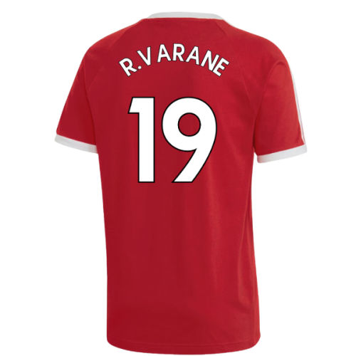 2022-2023 Man Utd 3S DNA Tee (Red) (R.VARANE 19)