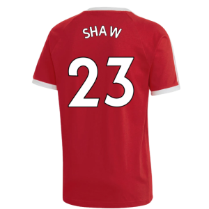 2022-2023 Man Utd 3S DNA Tee (Red) (SHAW 23)
