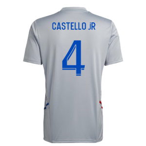 2022-2023 Olympique Lyon Training Jersey (Halo Silver) (Castello JR 4)