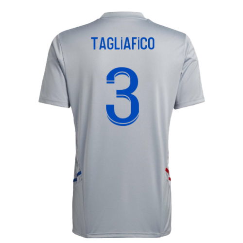 2022-2023 Olympique Lyon Training Jersey (Halo Silver) (Tagliafico 3)