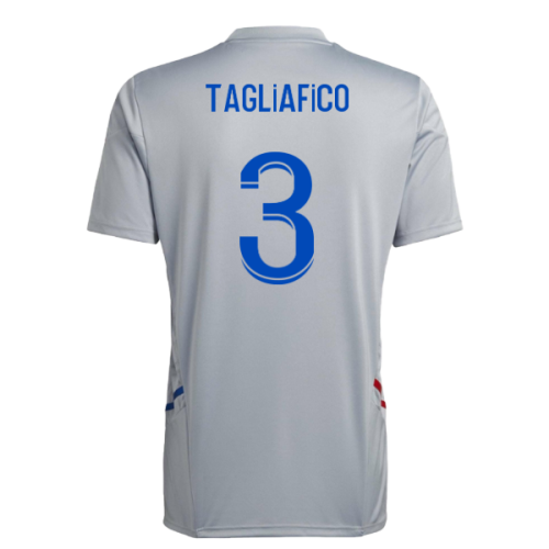2022-2023 Olympique Lyon Training Jersey (Halo Silver) (Tagliafico 3)