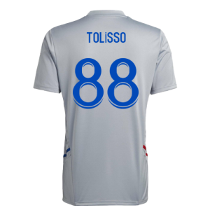 2022-2023 Olympique Lyon Training Jersey (Halo Silver) (Tolisso 88)
