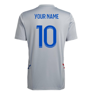 2022-2023 Olympique Lyon Training Jersey (Halo Silver)