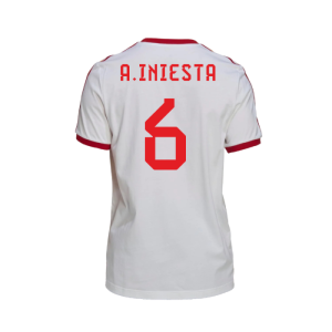 2022-2023 Spain DNA 3S Tee (White) (A.Iniesta 6)
