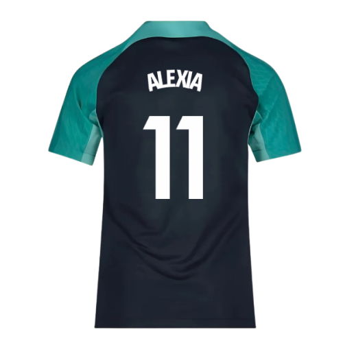 2023-2024 Barcelona Training Shirt (Thunder) - Kids (Alexia 11)