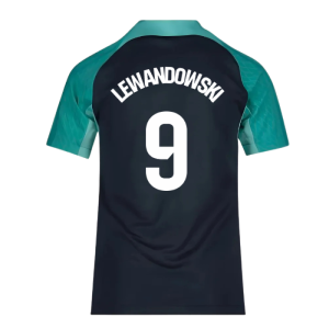2023-2024 Barcelona Training Shirt (Thunder) - Kids (Lewandowski 9)
