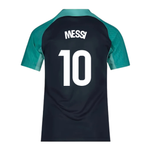 2023-2024 Barcelona Training Shirt (Thunder) - Kids (Messi 10)
