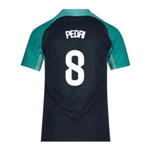 2023-2024 Barcelona Training Shirt (Thunder) - Kids (Pedri 8)