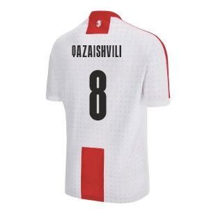 2023-2024 Georgia Home Shirt (QAZAISHVILI 8)