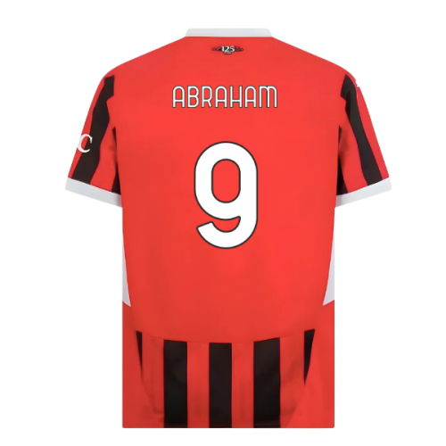 2024-2025 AC Milan Home Shirt (Abraham 9)