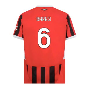 2024-2025 AC Milan Home Shirt (Baresi 6)