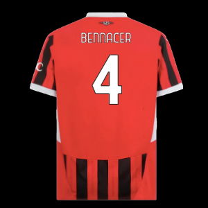 2024-2025 AC Milan Home Shirt (Bennacer 4)