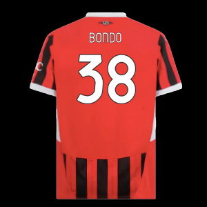 2024-2025 AC Milan Home Shirt (Bondo 38)