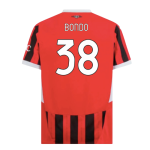 2024-2025 AC Milan Home Shirt (Bondo 38)
