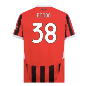 2024-2025 AC Milan Home Shirt (Bondo 38)
