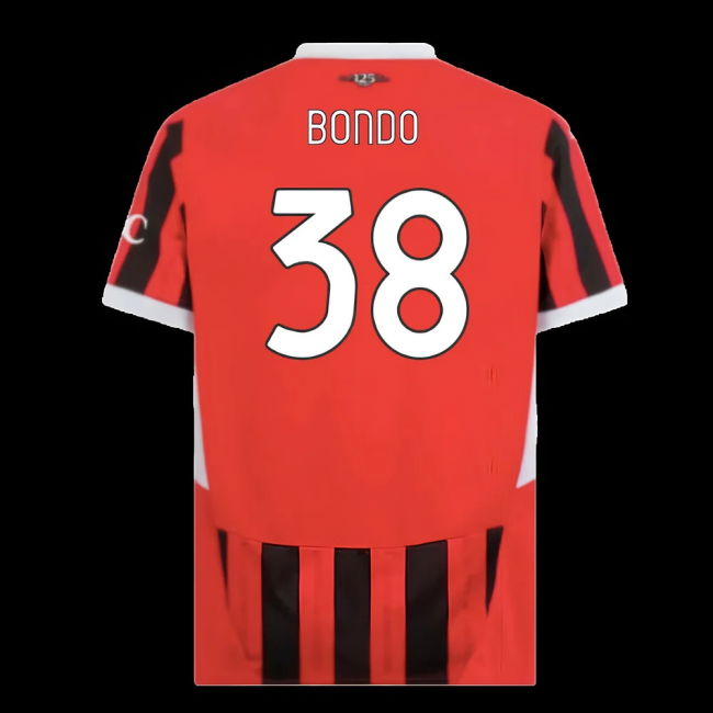 2024-2025 AC Milan Home Shirt (Bondo 38)