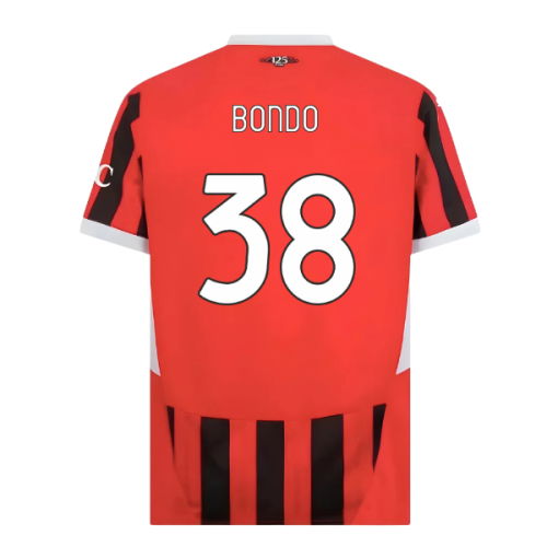2024-2025 AC Milan Home Shirt (Bondo 38)