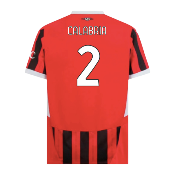 2024-2025 AC Milan Home Shirt (Calabria 2)