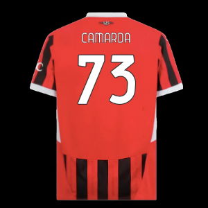 2024-2025 AC Milan Home Shirt (Camarda 73)