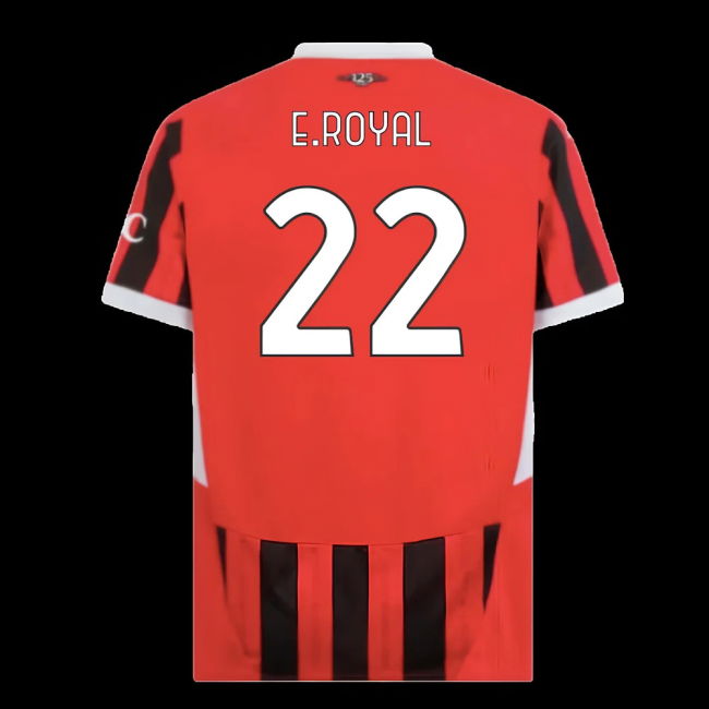 2024-2025 AC Milan Home Shirt (E.Royal 22)