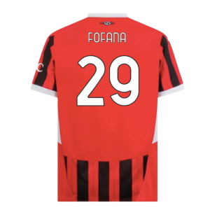 2024-2025 AC Milan Home Shirt (Fofana 29)