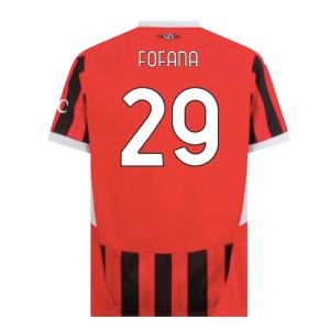 2024-2025 AC Milan Home Shirt (Fofana 29)