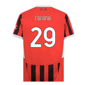2024-2025 AC Milan Home Shirt (Fofana 29)