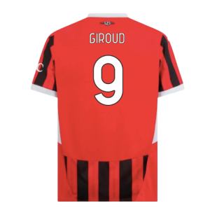 2024-2025 AC Milan Home Shirt (Giroud 9)
