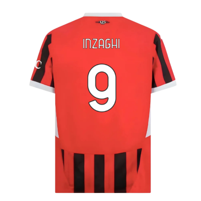 2024-2025 AC Milan Home Shirt (Inzaghi 9)