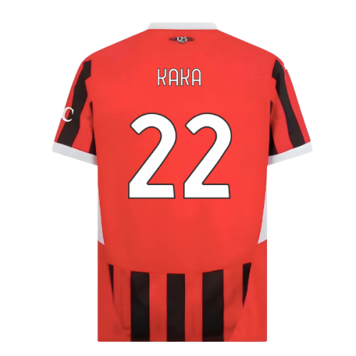 2024-2025 AC Milan Home Shirt (Kaka 22)
