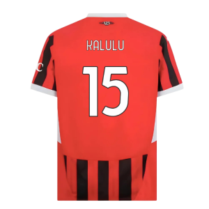 2024-2025 AC Milan Home Shirt (Kalulu 15)