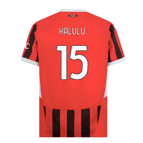 2024-2025 AC Milan Home Shirt (Kalulu 15)