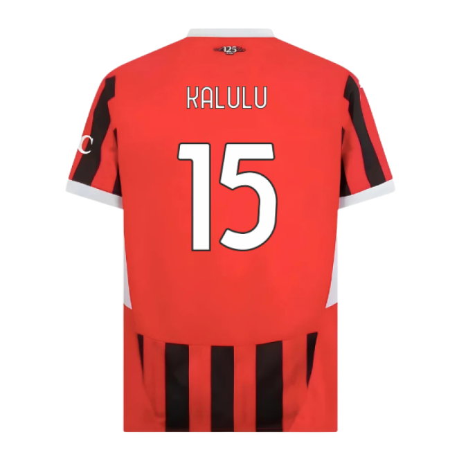 2024-2025 AC Milan Home Shirt (Kalulu 15)