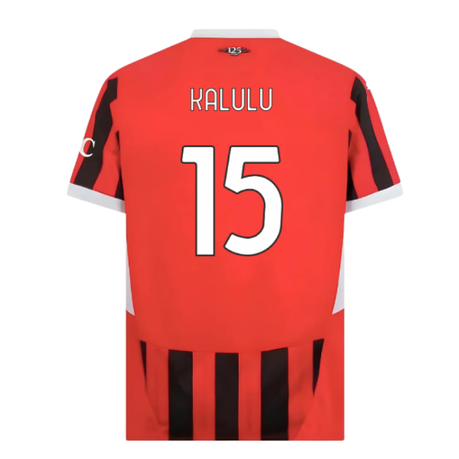 2024-2025 AC Milan Home Shirt (Kalulu 15)