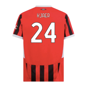 2024-2025 AC Milan Home Shirt (Kjaer 24)