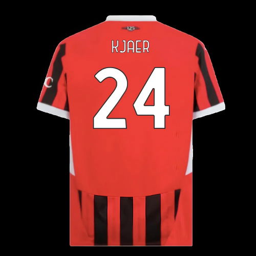 2024-2025 AC Milan Home Shirt (Kjaer 24)