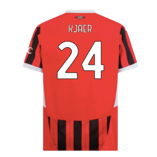 2024-2025 AC Milan Home Shirt (Kjaer 24)